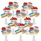 Big Dot of Happiness Teacher Retirement - Happy Retirement Party Centerpiece Sticks - Showstopper Table Toppers - 35 Pieces